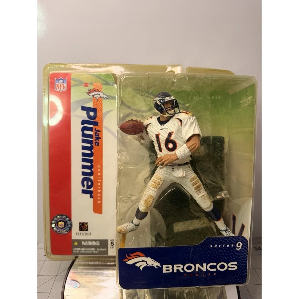 McFarlane NFL Series 9 Jake Plummer Denver Broncos White Jersey Action Figure